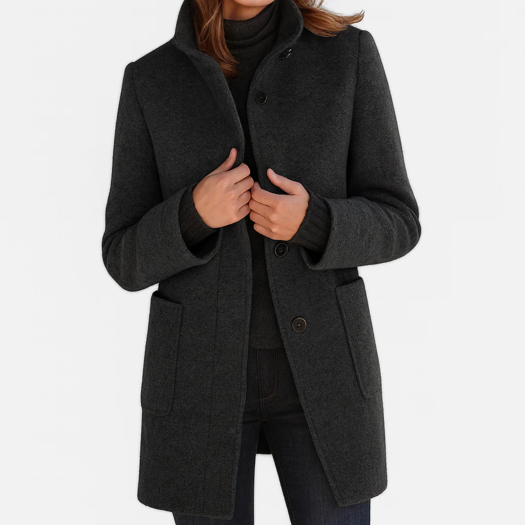 Eleanor | Midi-cut wool coat