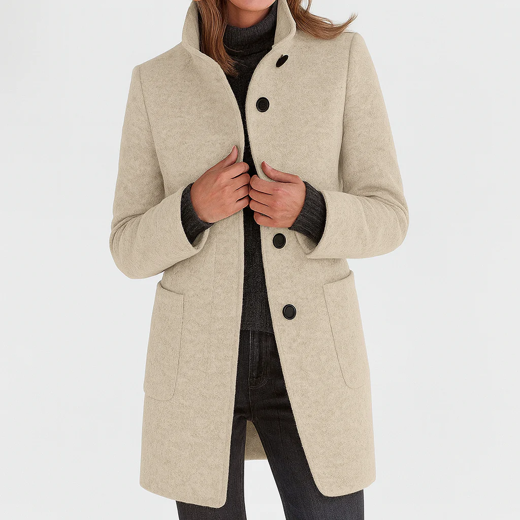 Eleanor | Midi-cut wool coat